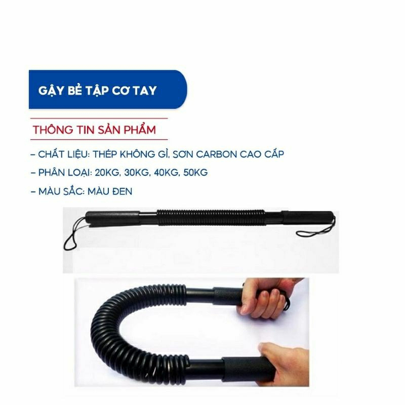 Thanh lò so gập bẻ tập cơ tay