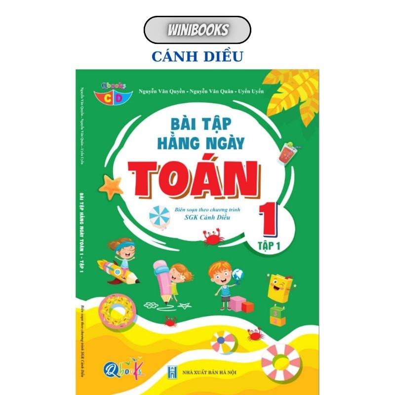 Sách -  - Cánh Diều - Bài Tập Hằng Ngày Toán 1 Tập 1 Cánh Diều