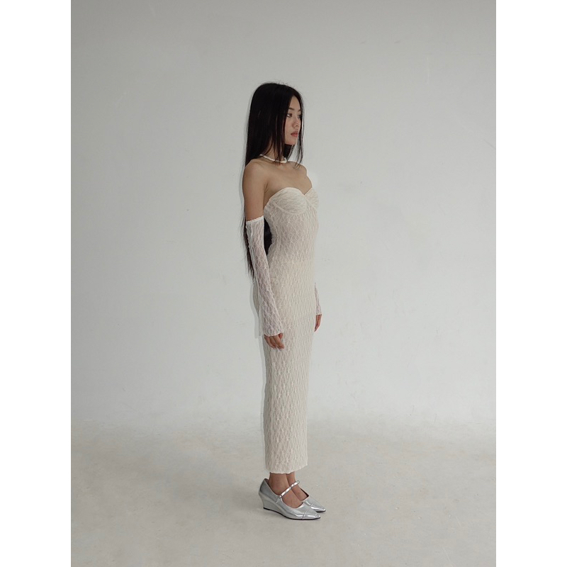 NASHI DRESS HEALING | ĐẦM REN DÀI