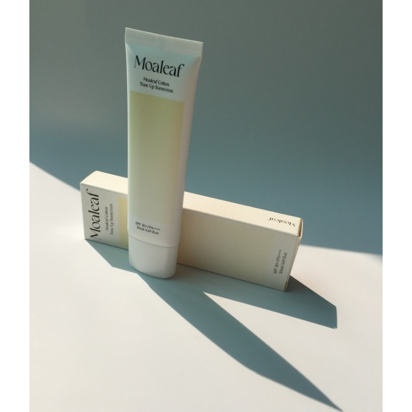 Kem Chống Nắng Nâng Tone Moaleaf - Hương Chất Group