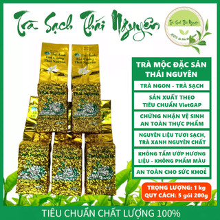 Trà mộc đặc sản thái nguyên - trà bắc - nguyên chất - trà sạch - 1kg
