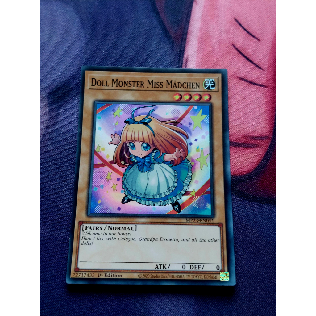 Thẻ Bài Yugioh Monster Doll Monster Miss Madchen - MP23-EN051 - Super