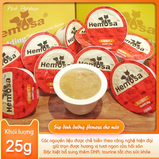 Súp dinh dưỡng cho mèo - Súp thưởng cho mèo Hemosa