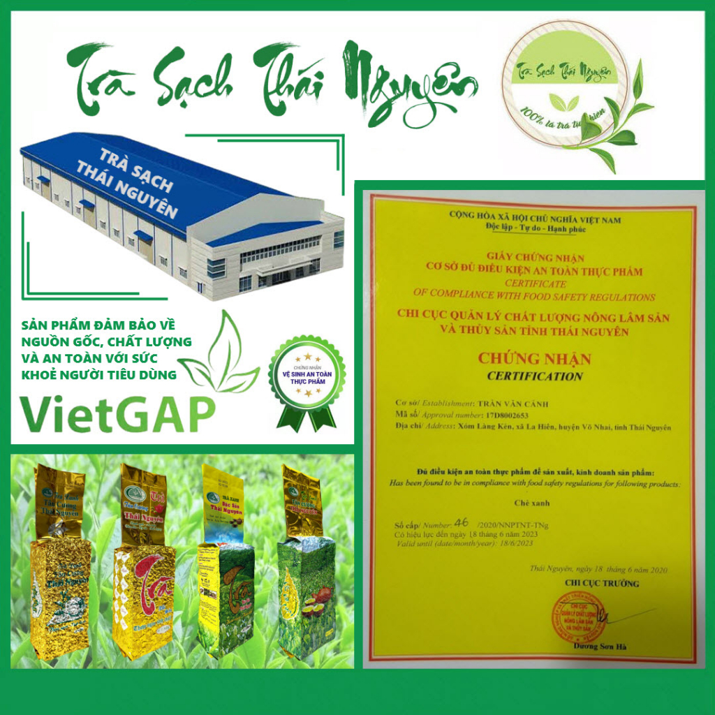 Trà Mộc Đặc Sản Thái Nguyên - Trà Ngon - Trà Sạch - 0.5kg  -  - Trà Thái Nguyên