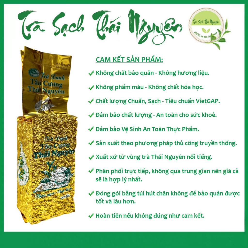 Trà Mộc Đặc Sản Thái Nguyên - Trà Ngon - Trà Sạch - 0.5kg  -  - Trà Thái Nguyên