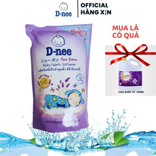 Túi Nước xả vải Dnee túi 550ml chính hãng Thái - Nước xả quần áo cho bé mềm mại, lưu hương lâu mẫu mới.
