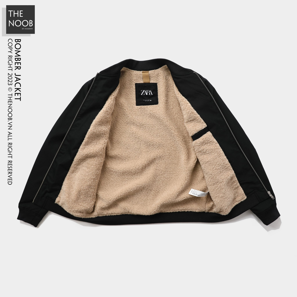 Áo Khoác Bomber Lót Lông - 2024AK10