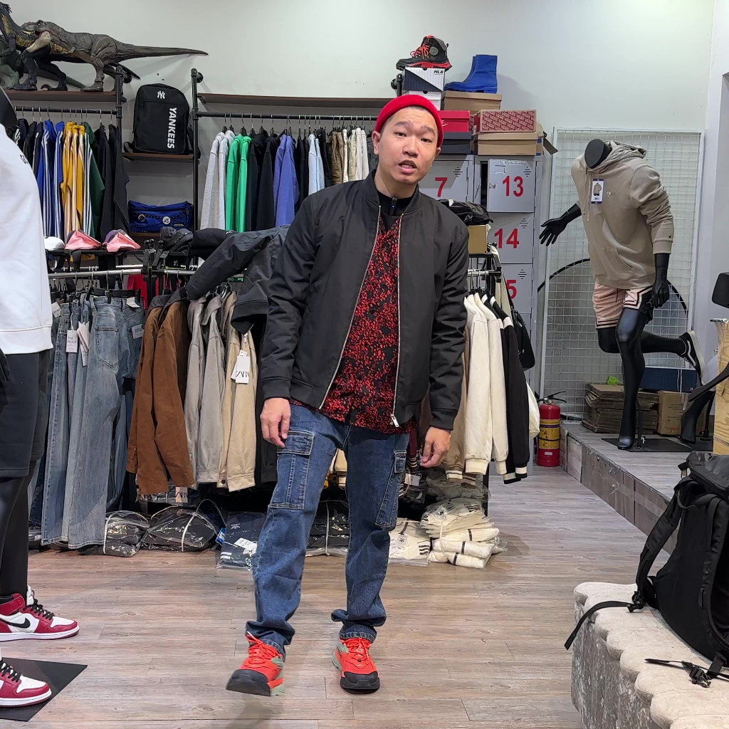 Áo Khoác Bomber Lót Lông - 2024AK10