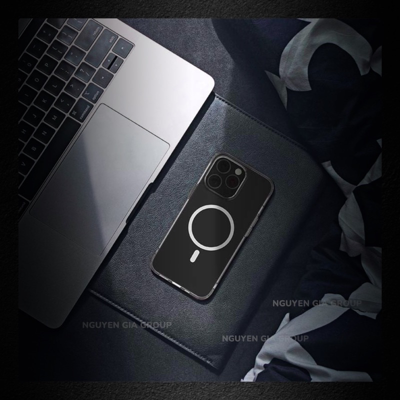 Ốp lưng trong Jcpal mỏng iPhone 15 pro max -ốp trong suốt iP 15 pro max Nguyễn Gia group cao đạt q5