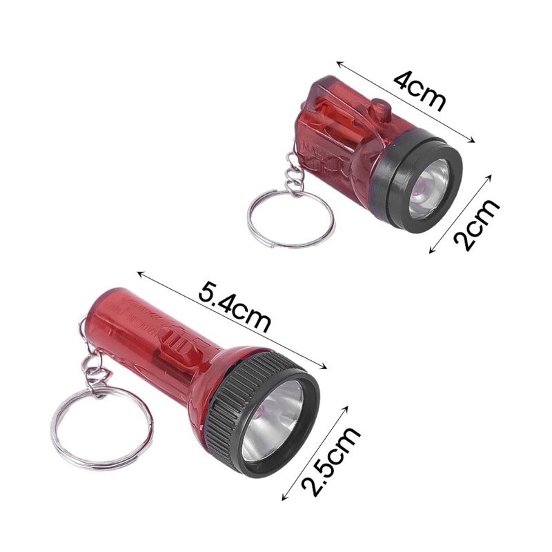 Đèn Pin LED UV Mini Cầm Tay Chống Thấm Nước Chất Lượng Cao Kèm Móc Khóa