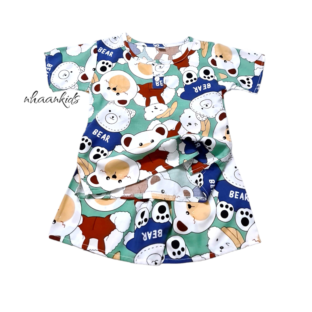 BỘ TOLE  LANH SIÊU MÁT TAY NGẮN CHO BÉ TRAI - NHÀ AN KIDS