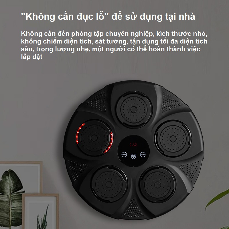 Máy đấm bốc âm nhạc thông minh boxing music bluetooth thế hệ mới 2023