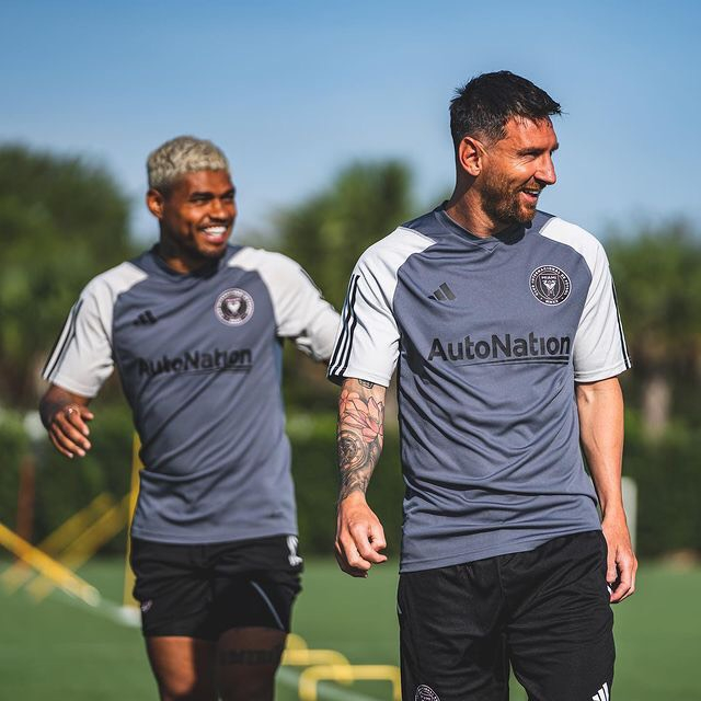 Bộ Quần Áo Bóng Đá CLB Miami Training 2023 - Vải Gai Thái Cao Cấp