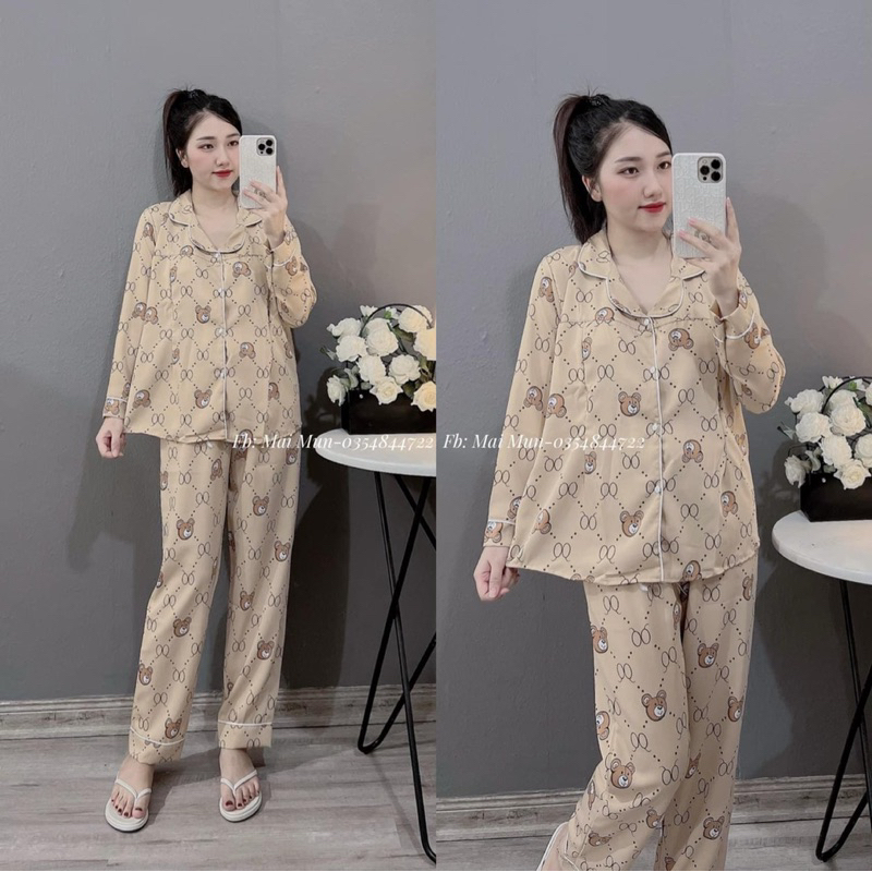 BỘ BẦU- BỘ SAU SINH- LỤA MANGO DÀI PIZAMA- quân có chun chỉnh, áo có khoá kéo hai bên