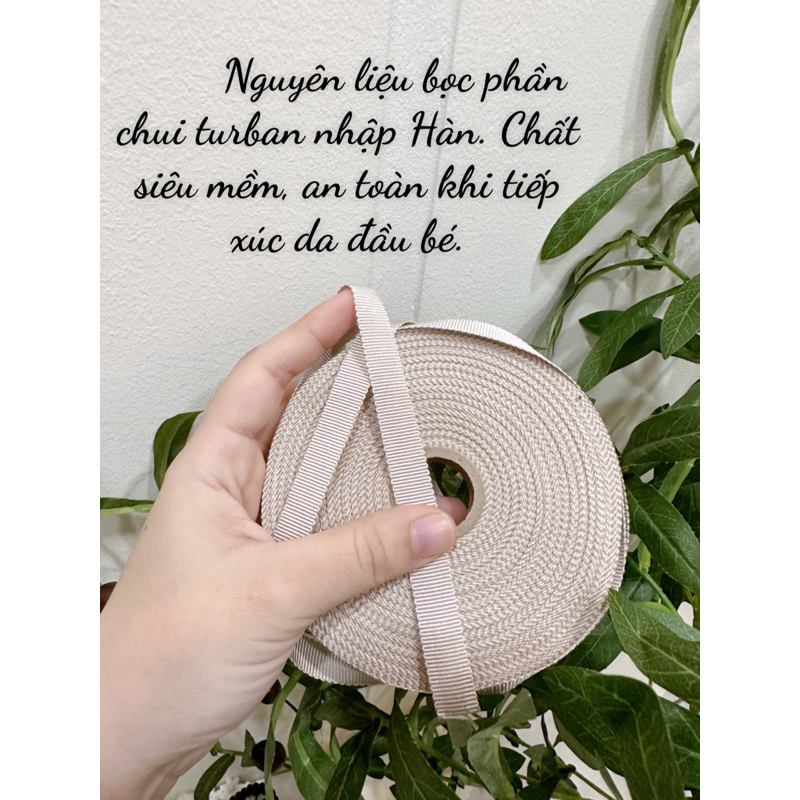 Dear.Nini- Bờm/turban nơ dựng chất liệu Cotton thân thiện làn da bé.