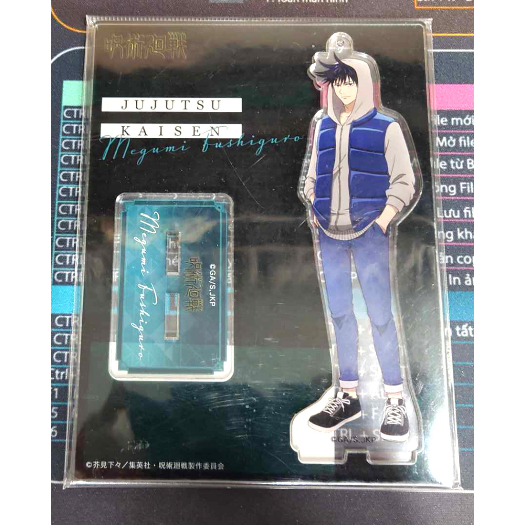 Standee Tượng Mica Jujutsu Kaisen ver Go Out