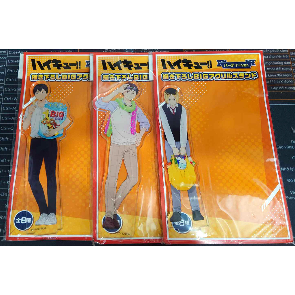 Standee Tượng Mica Haikyuu ver Donkihote