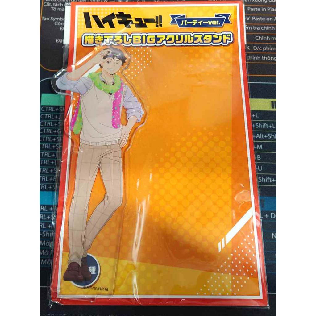 Standee Tượng Mica Haikyuu ver Donkihote