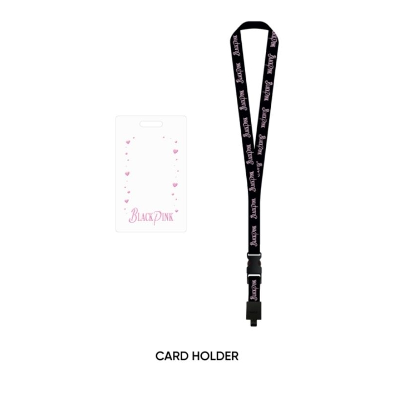 VStore - duyendo97  BLACKPINK CARD HOLDER SET - ẢNH KÈM DÂY ĐEO THẺ BLACKPINK