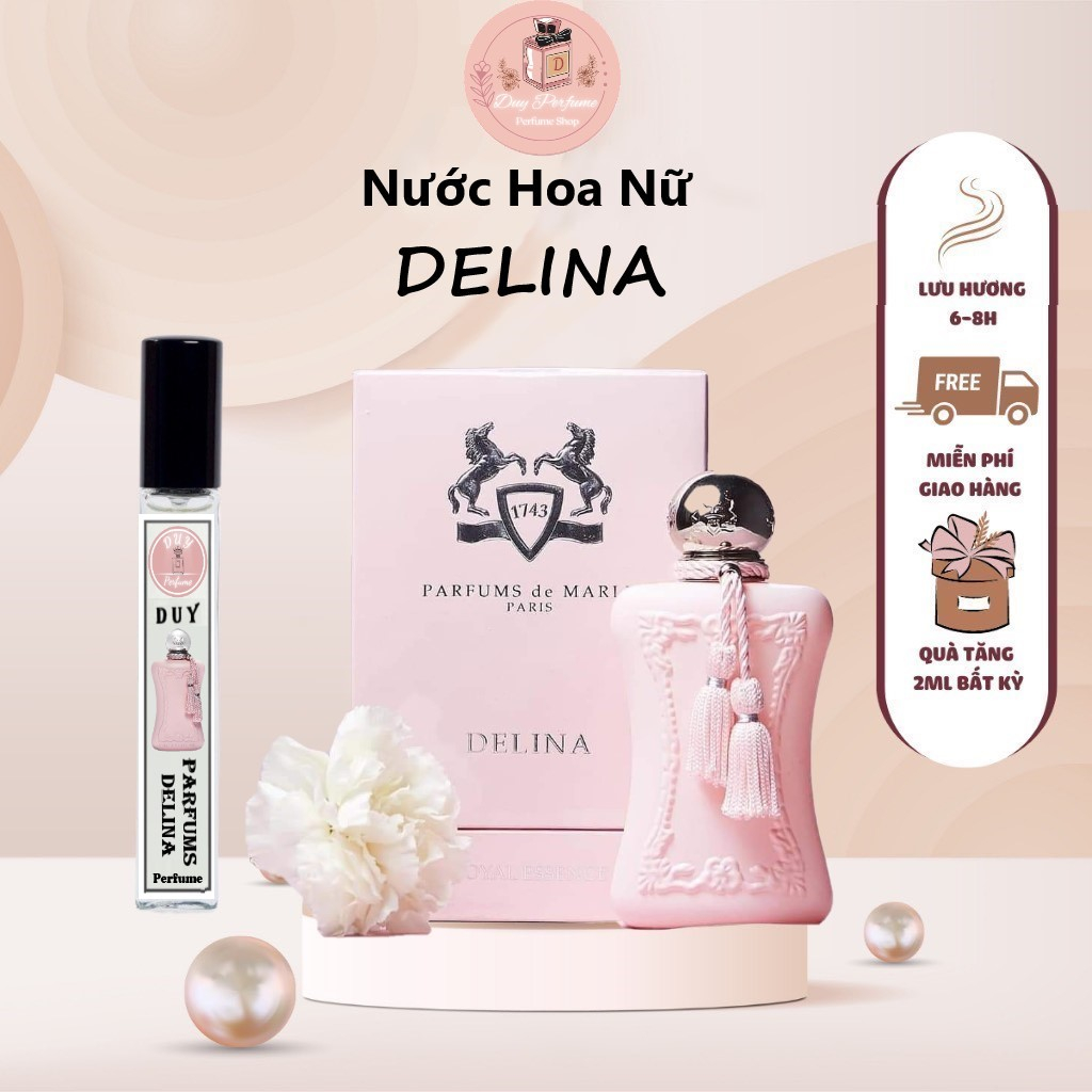[𝐀𝐮𝐭𝐡] Nước Hoa Nữ Parfums de Marly Delina - Oriana EDP 75ml hương hoa hồng nữ tính tinh tế và quyến rũ - Duy perfume