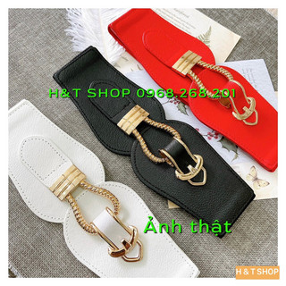 Đai Váy Da Bản To, Phối váy, Đầm Nữ
