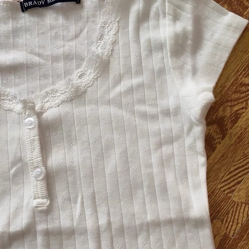 ♡₊˚ brandy melville coquette top・₊✧