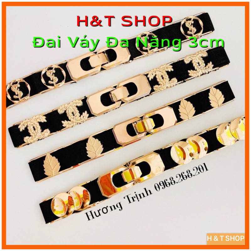 Đai váy dạng thun xích