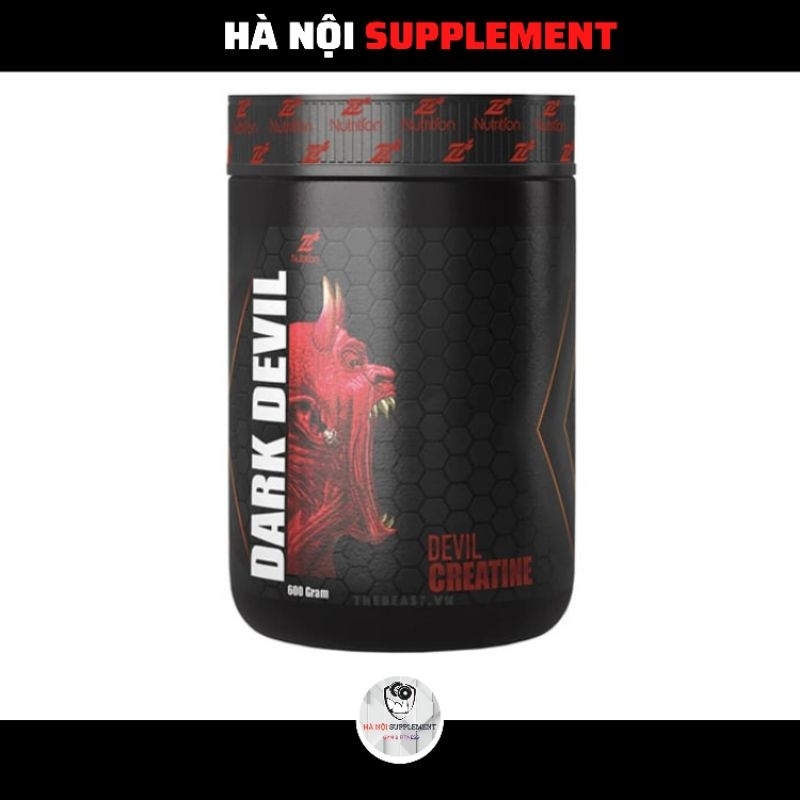 Z NUTRITION DARK DEVIL CREATINE 600GRAM | Tăng Sức Mạnh Cơ Bắp - Hà Nội Supplements
