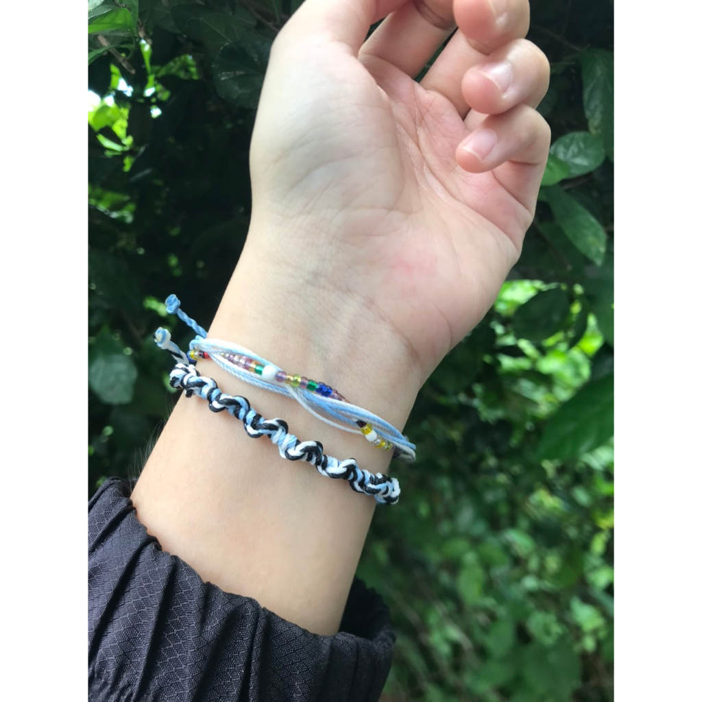 set vòng handmade waterproof không thấm nước - nguyên set 2 vòng
