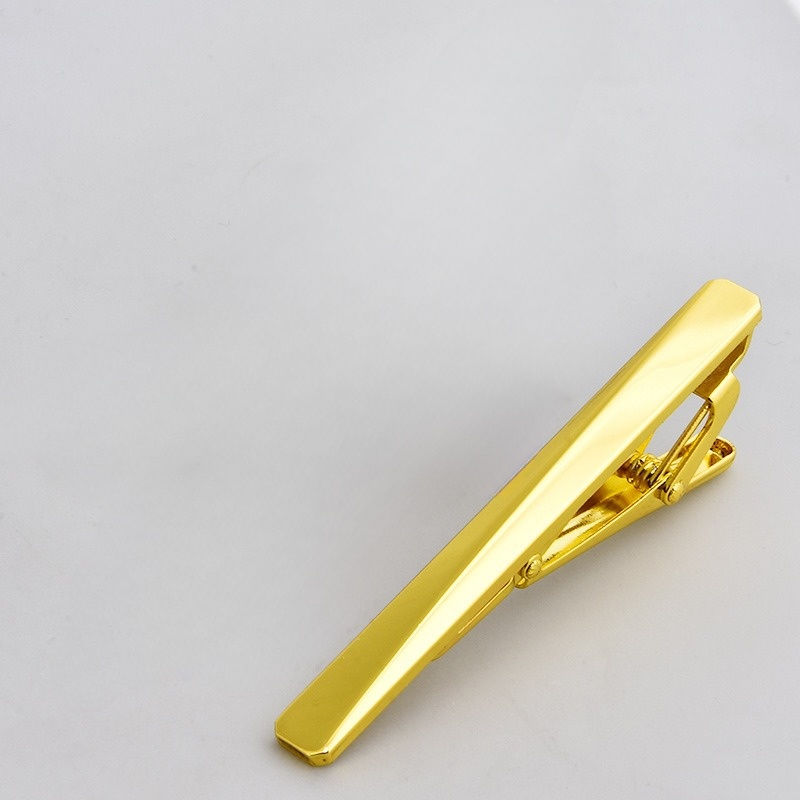 Kẹp cà vạt Nam thời trang kim loại cao cấp 6cm phù hợp cà vạt 7cm, Cravat 8cm