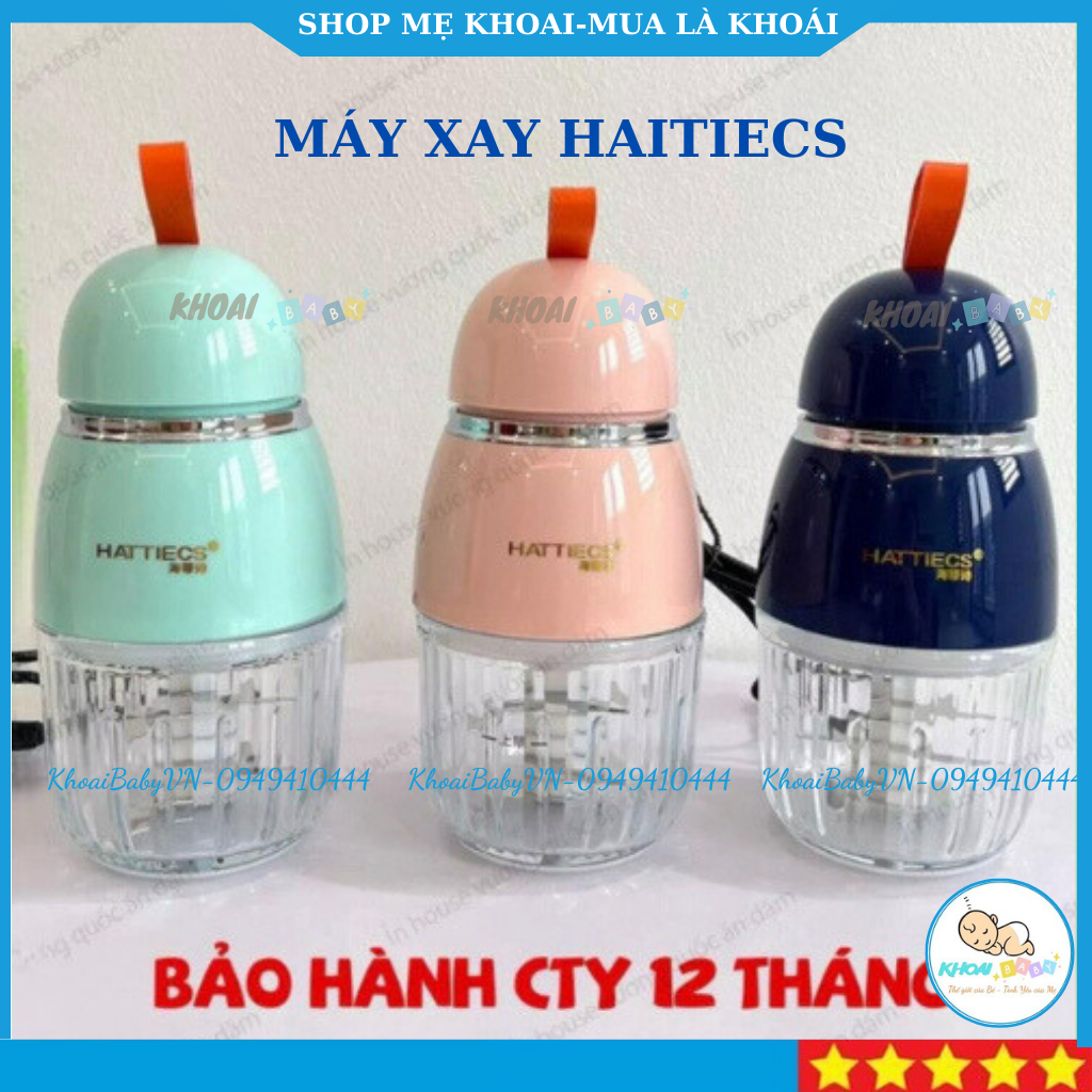 Máy xay thịt đa năng, Máy Xay mini Ăn Dặm Hattiecs 0.3L