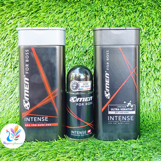 Combo Xmen For Boss Intense: Gội 180g + Tắm 180g + Lăn 50ml