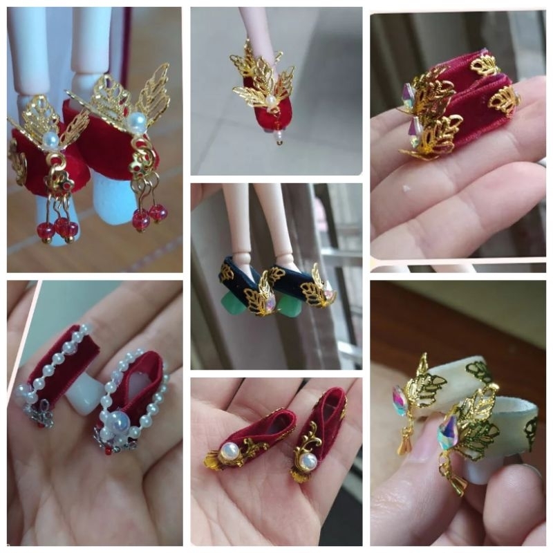 Giày cho búp bê cổ trang 30 cm p1