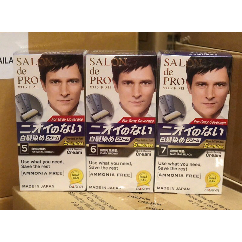 Nhuộm phủ bạc Salonpro