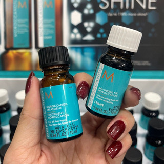 Tinh dầu dưỡng tóc Moroccanoil Treatment Original / Light 10ML phục hồi tóc hư tổn, suôn mượt morrocanoil
