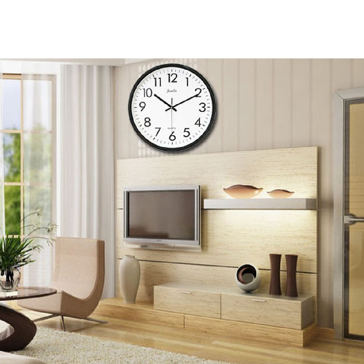 Đồng hồ treo tường tròn kim trôi cao cấp, đồng hồ treo tường 25cm- BẢO HÀNH 12 THÁNG