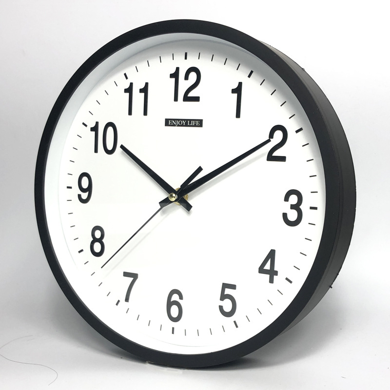 Đồng hồ treo tường tròn kim trôi cao cấp, đồng hồ treo tường 25cm- BẢO HÀNH 12 THÁNG