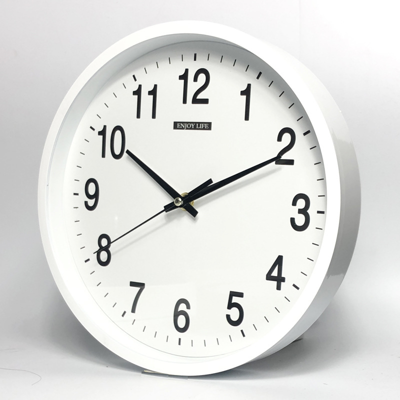 Đồng hồ treo tường tròn kim trôi cao cấp, đồng hồ treo tường 25cm- BẢO HÀNH 12 THÁNG