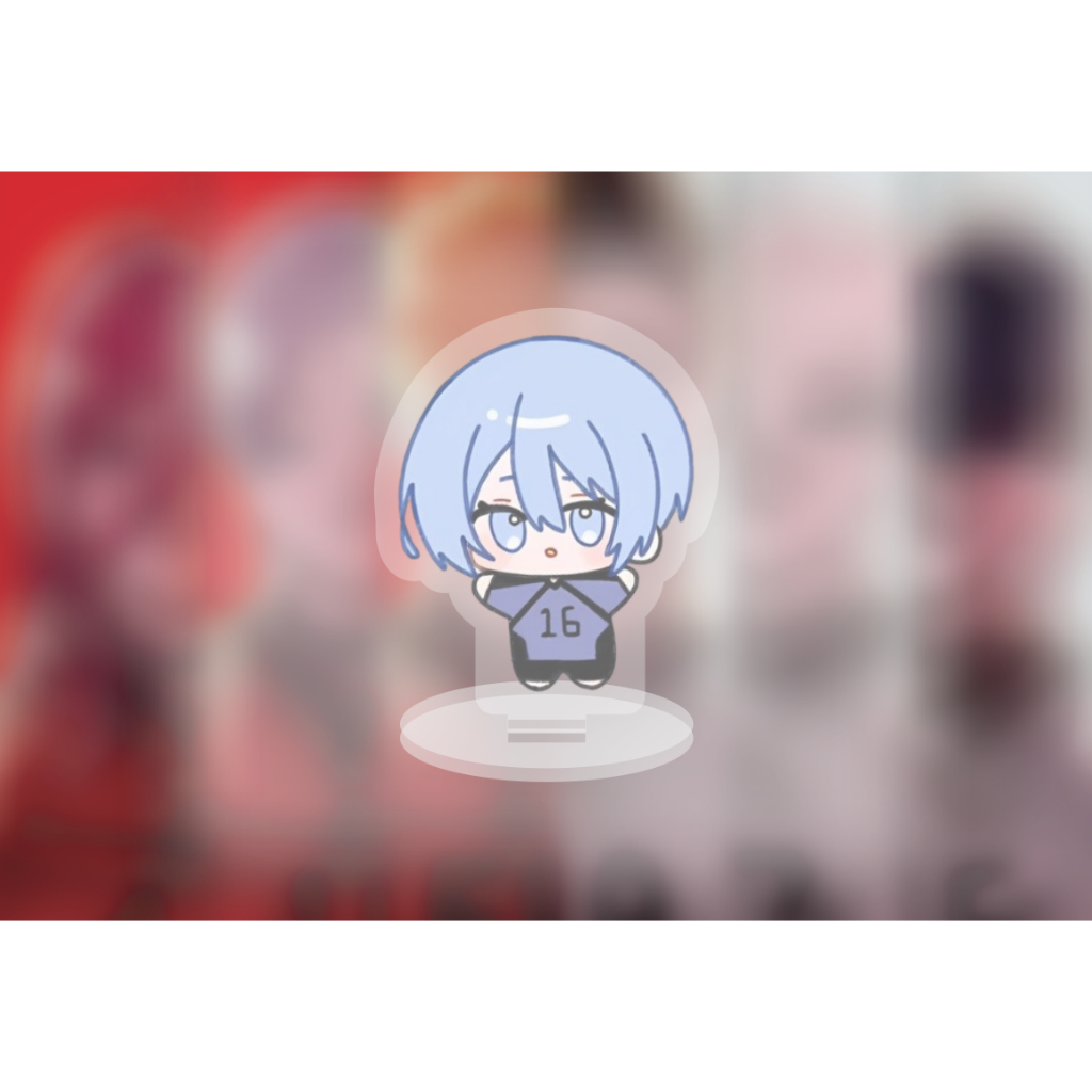 MÔ HÌNH Standee BLUE LOCK CHIBI anime tượng mica acrylic chibi trang trí trưng bày NLP
