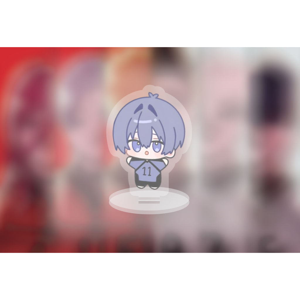 MÔ HÌNH Standee BLUE LOCK CHIBI anime tượng mica acrylic chibi trang trí trưng bày NLP