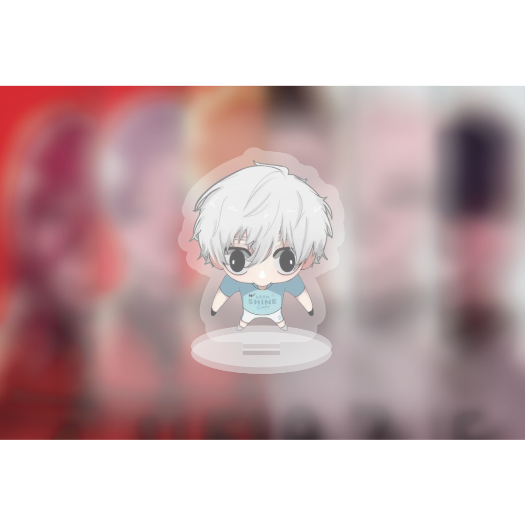 MÔ HÌNH Standee BLUE LOCK VER MẮT TO anime tượng mica acrylic chibi trang trí trưng bày