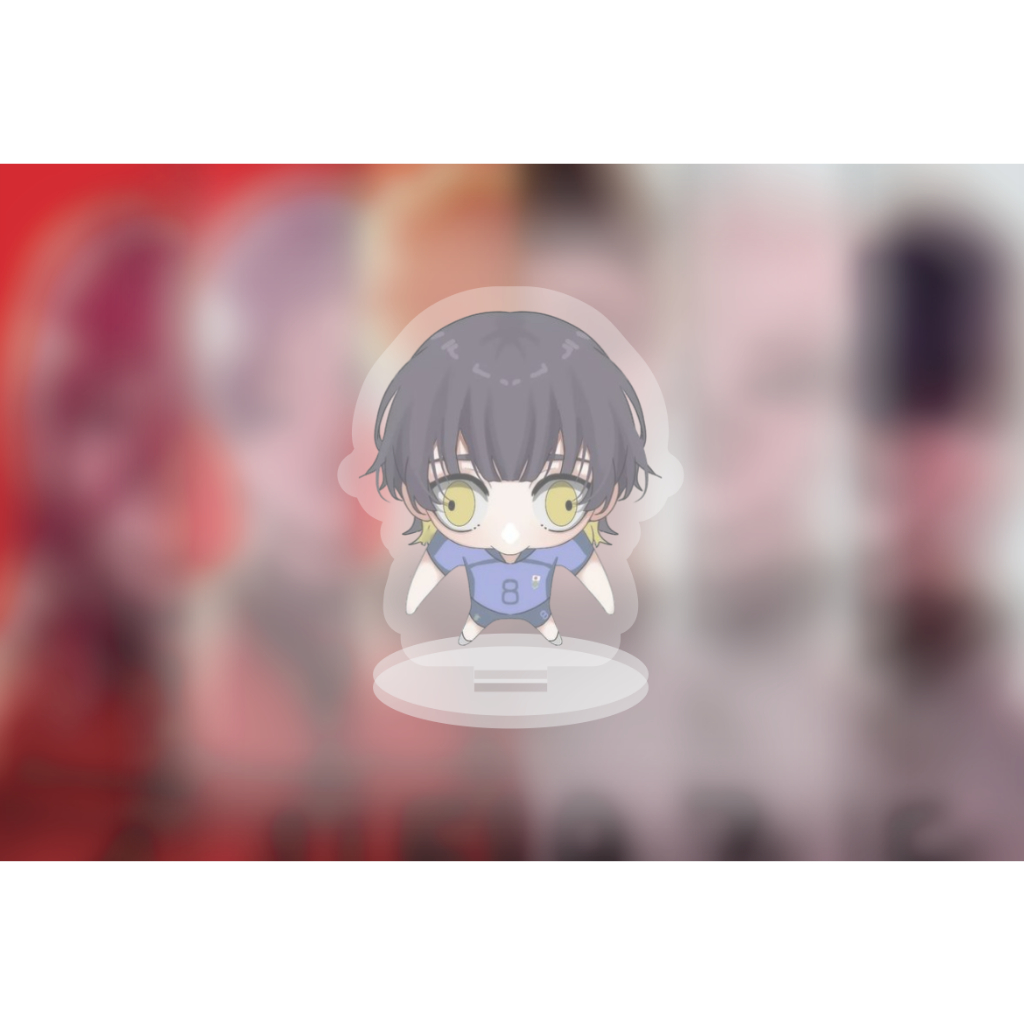 MÔ HÌNH Standee BLUE LOCK VER MẮT TO anime tượng mica acrylic chibi trang trí trưng bày