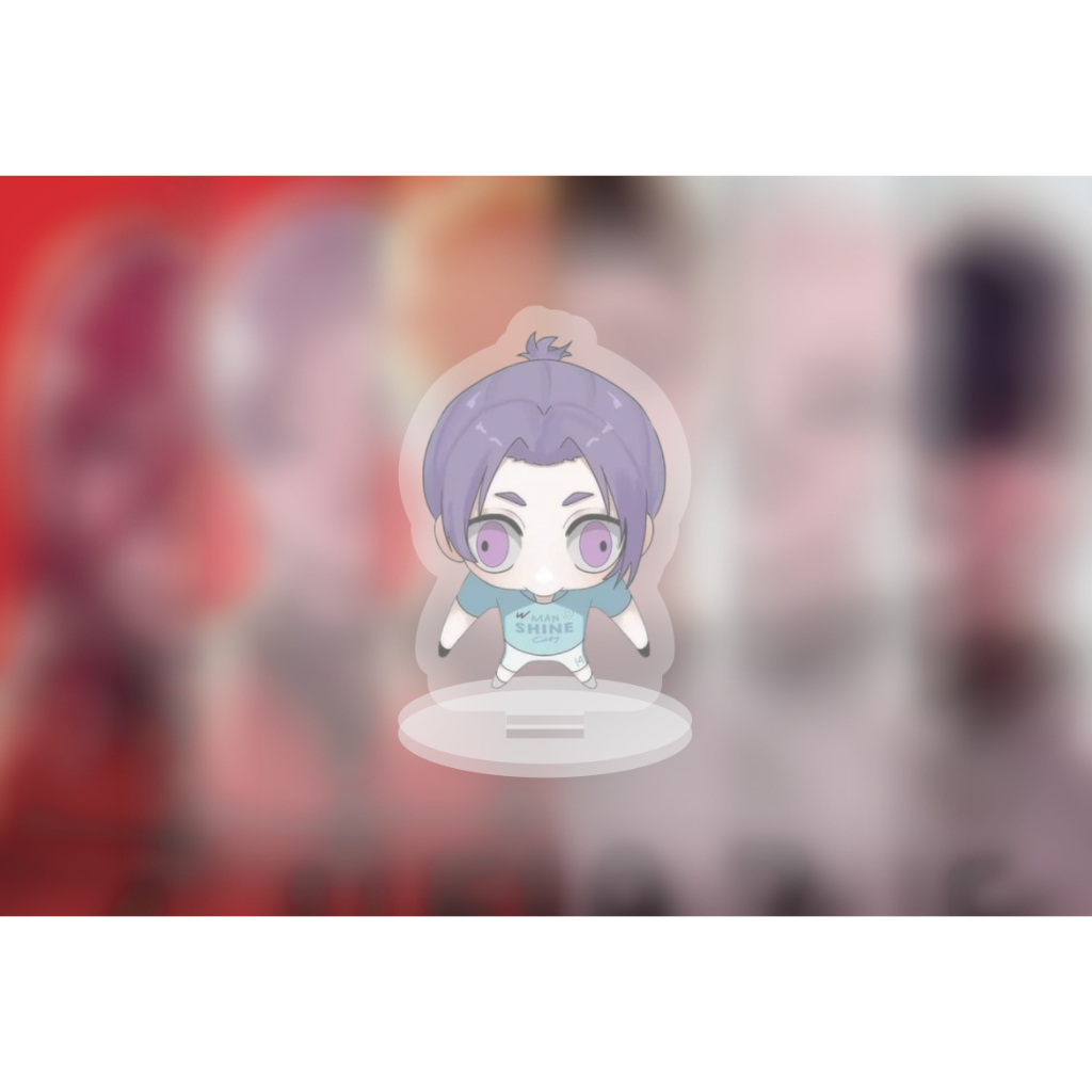 MÔ HÌNH Standee BLUE LOCK VER MẮT TO anime tượng mica acrylic chibi trang trí trưng bày