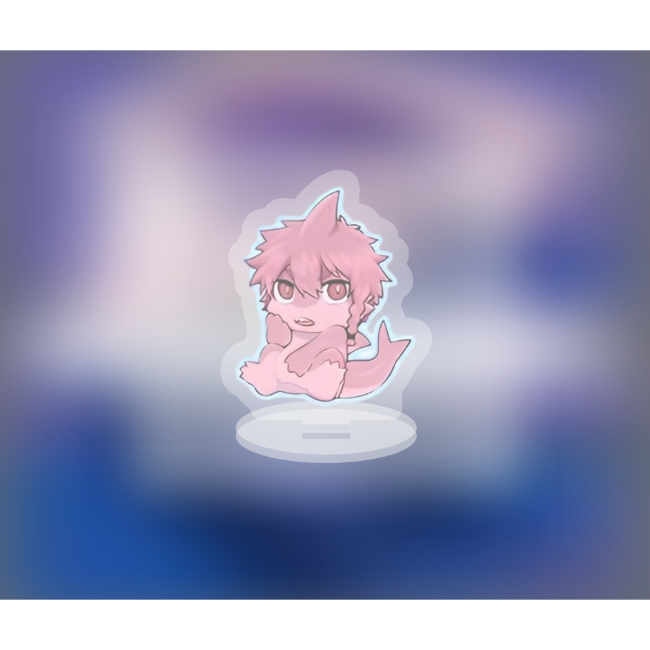 MÔ HÌNH Standee BLUE LOCK ver MEO CHIBI anime tượng mica acrylic chibi trang trí trưng bày