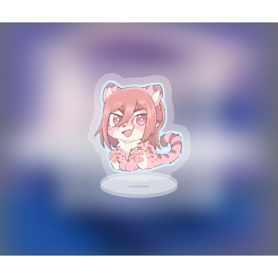 MÔ HÌNH Standee BLUE LOCK ver MEO CHIBI anime tượng mica acrylic chibi trang trí trưng bày