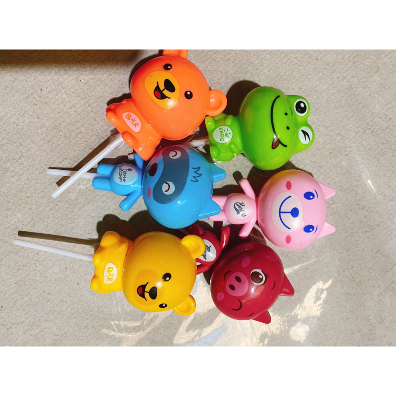 Sỉ túm 60 cây kẹo mút nhiều hình ngộ ngĩnh