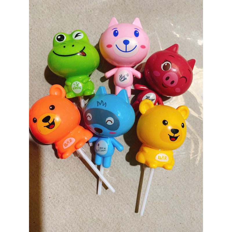 Sỉ túm 60 cây kẹo mút nhiều hình ngộ ngĩnh
