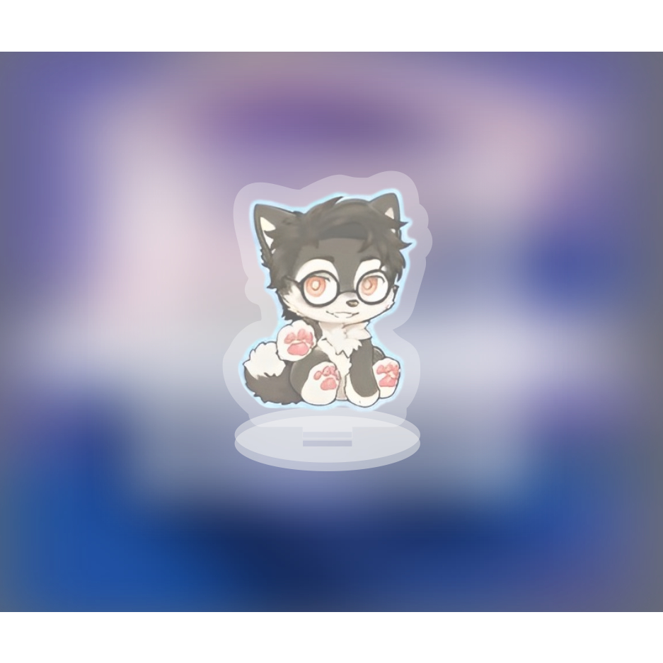 MÔ HÌNH Standee BLUE LOCK ver MEO CHIBI anime tượng mica acrylic chibi trang trí trưng bày