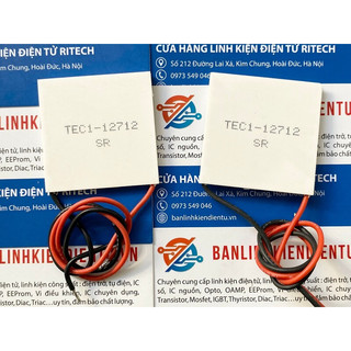 Sò nóng lạnh tec1-12712 120w kích thước 40x40x3.3mm
