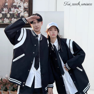 Áo Khoác Bomber form Oversize mẫu Missout vải Nỉ dày dặn khoác ngoài chống nắng - unisex